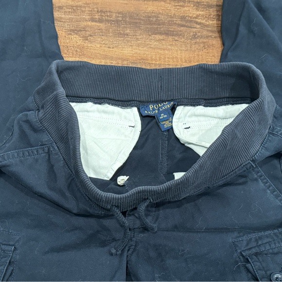 Polo Cargo Pants with drawstring waistband. In like new condition  size 10/12 - Picture 7 of 7